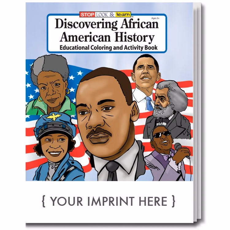 COLORING BOOK - Discovering African American History Coloring & Activity Book