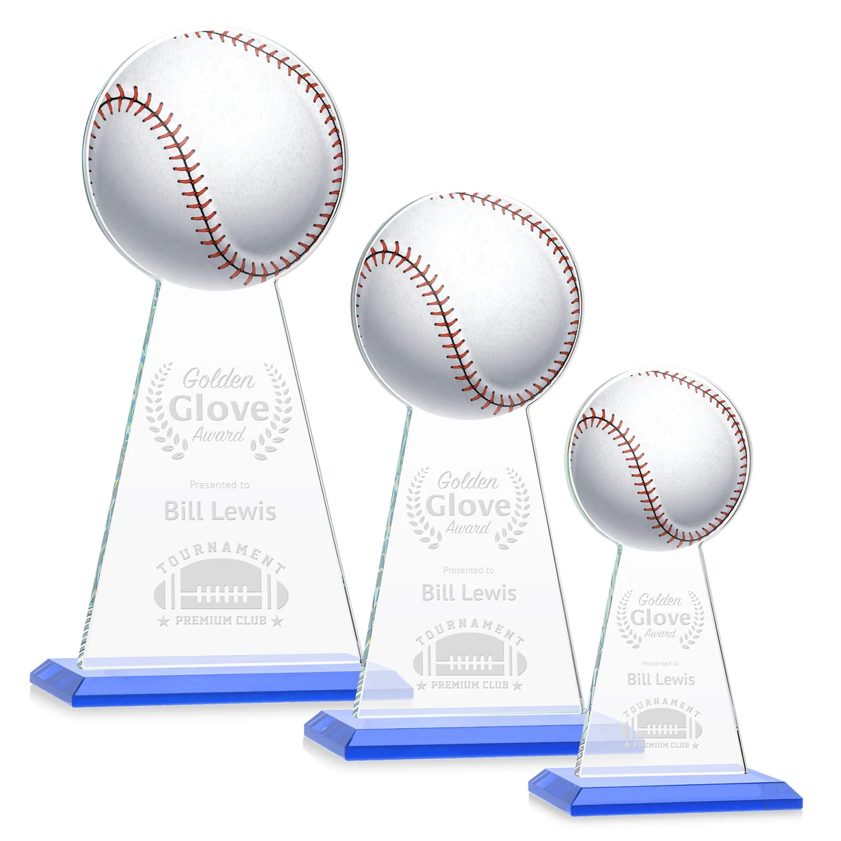 Edenwood Baseball Award - Sky Blue 1