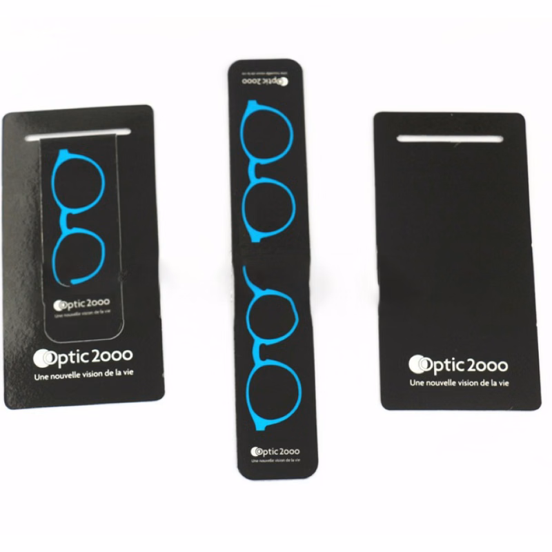 Glasses-shaped magnetic bookmark