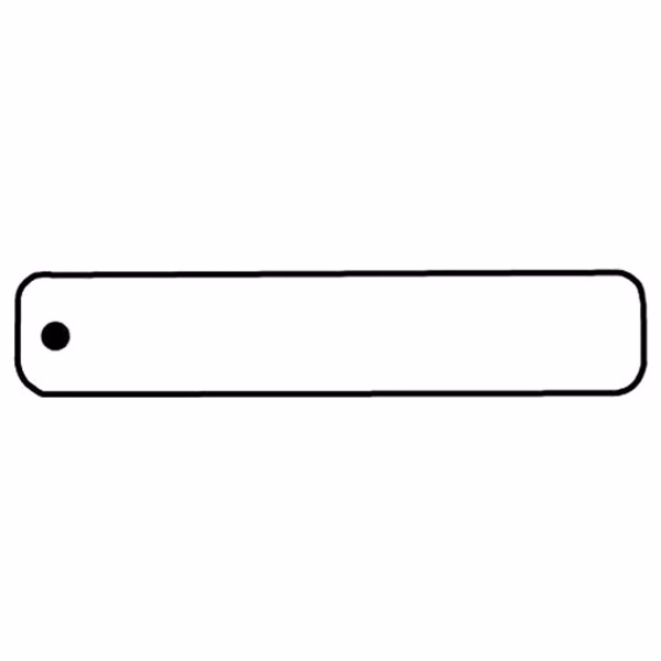 Rectangle 23 Key Tag - Spot Color