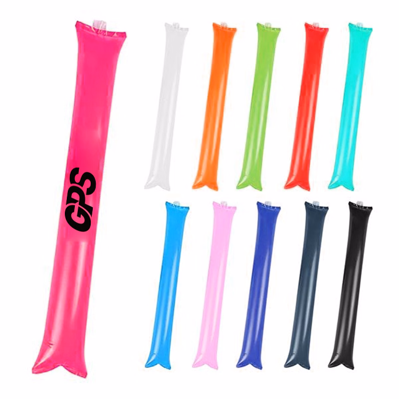 1 Pair Full Color PE Inflatable Stick