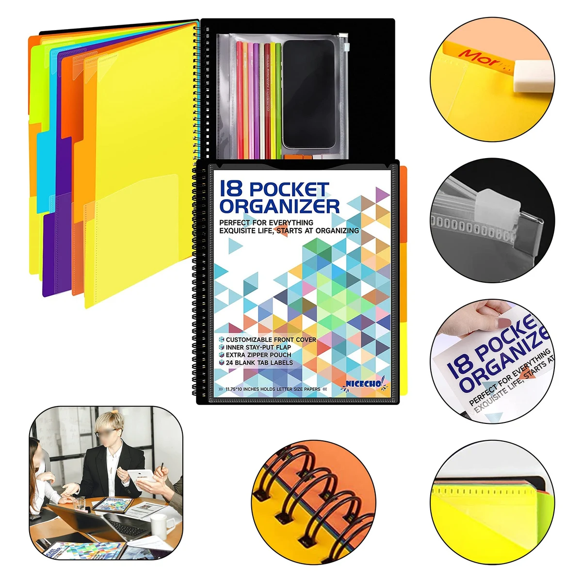 Pockets Poly Project Organizer 1