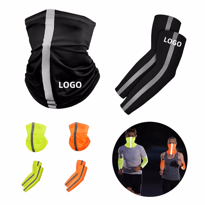 Summer Neck Gaiter And Arm Sleeves Set