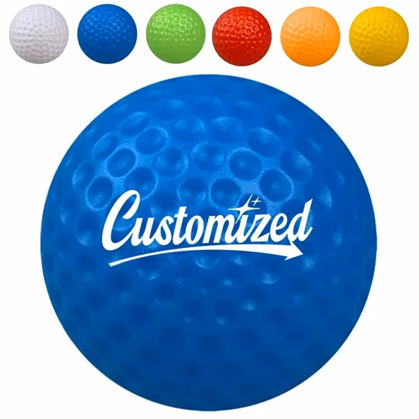 Custom Lightweight Hollow Plastic Golf Practice Balls — Safe Training Item
