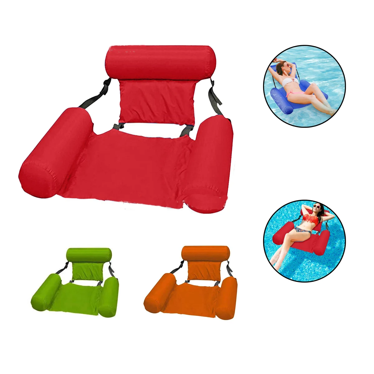 Inflatable Floating Swimming pool lounger 1