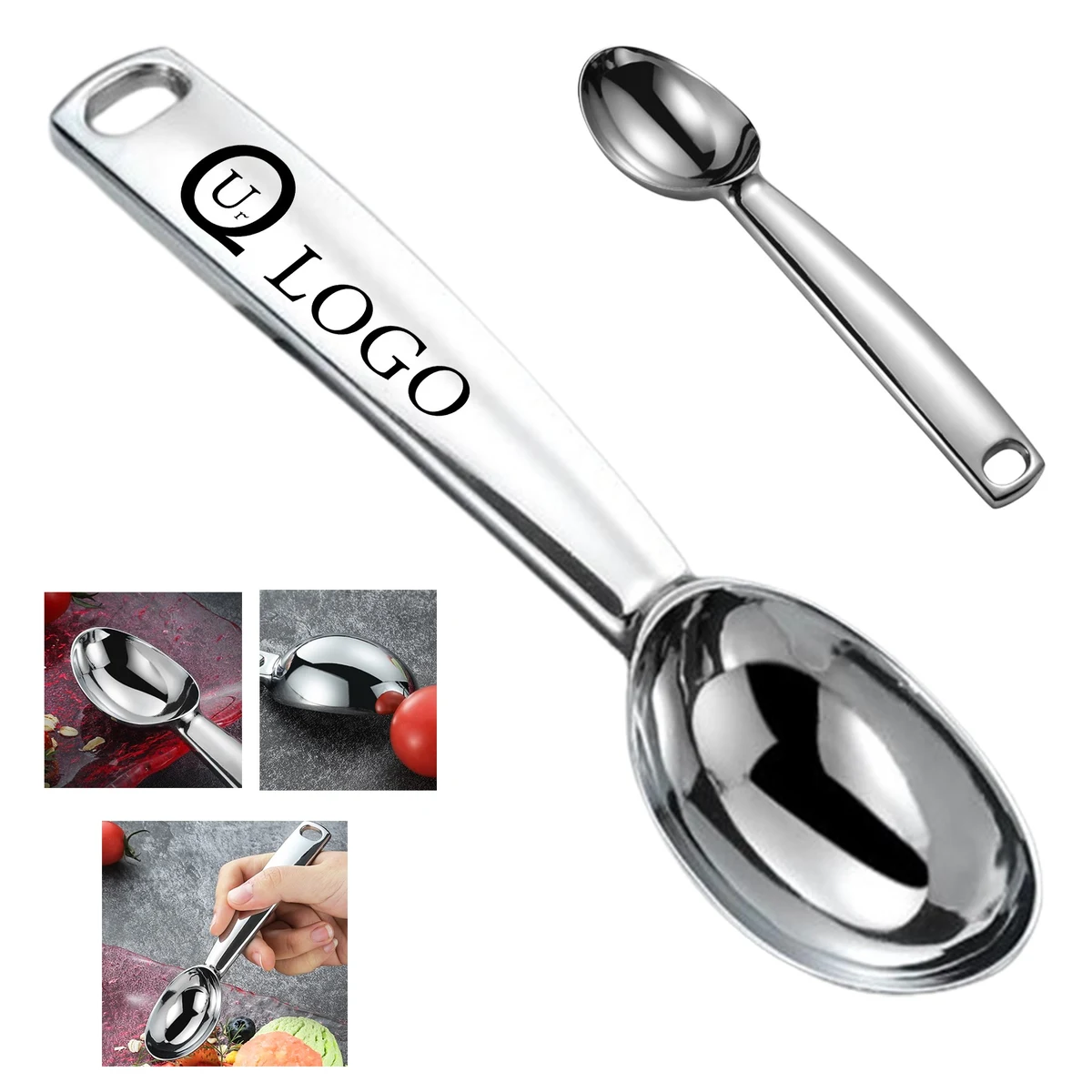 Dishwasher Safe Ice Cream Spade Spoon 1