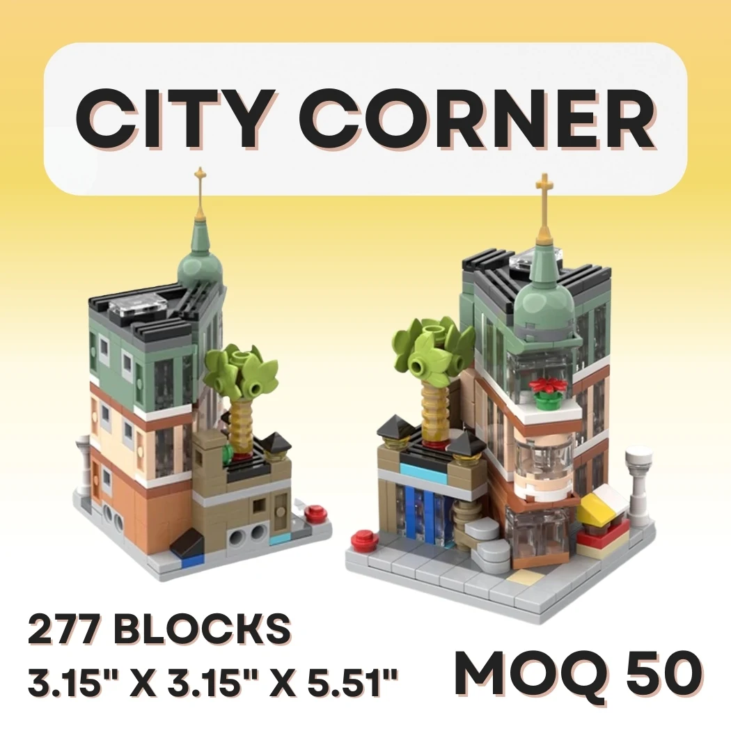 Buildifull Blocks Set - City Corner 1