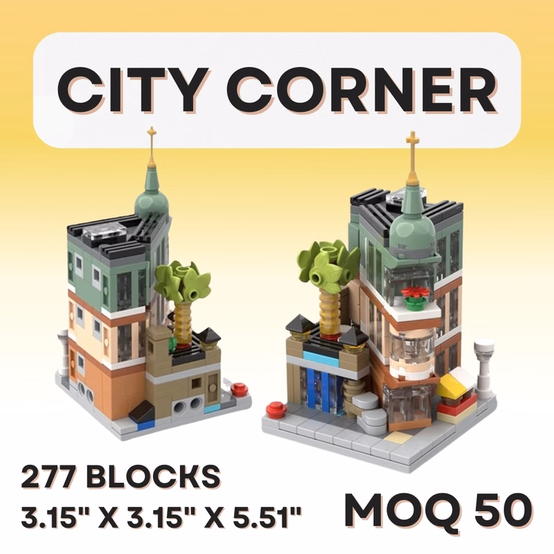Buildifull Blocks Set - City Corner