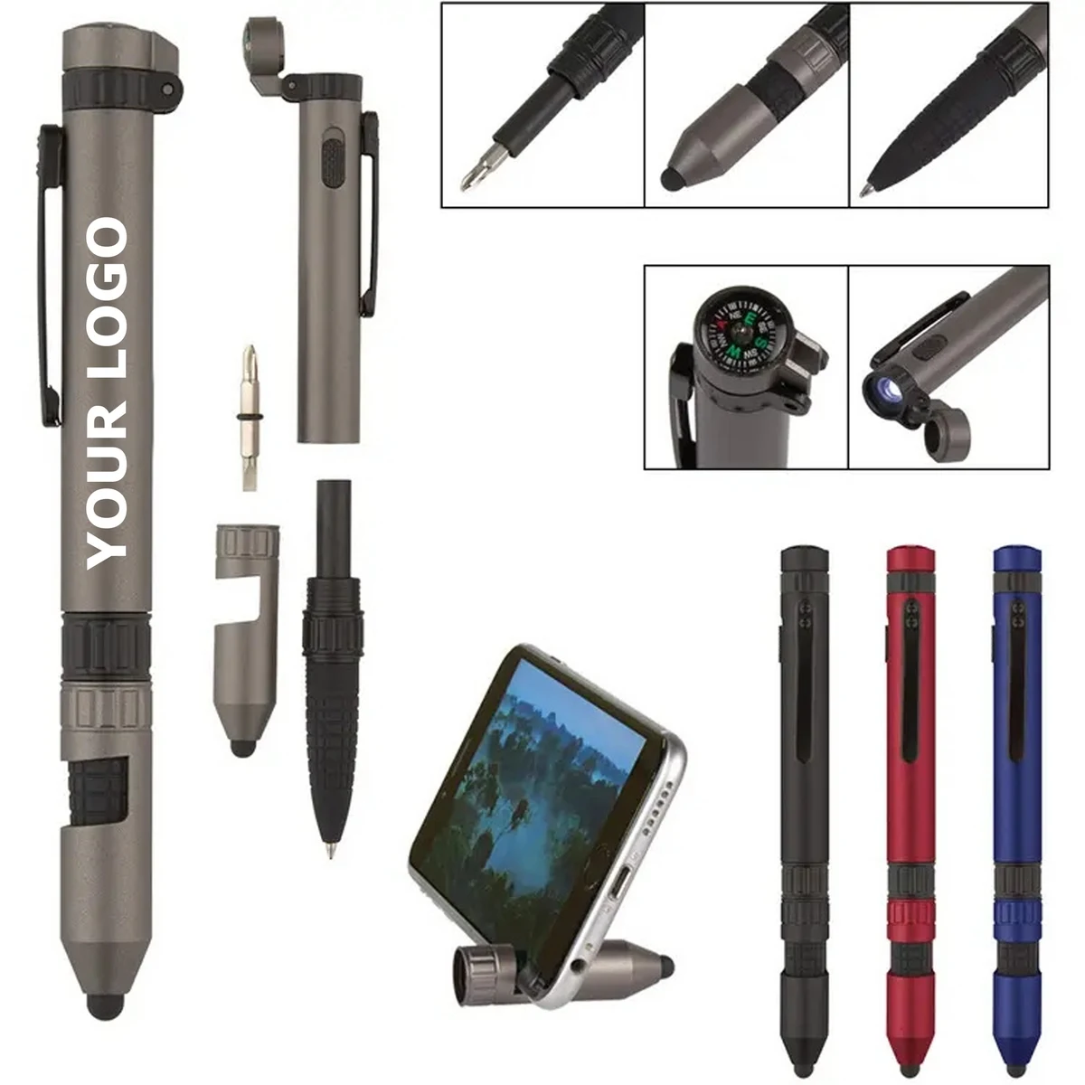 6 In 1 Multi Function Tool Pen 1