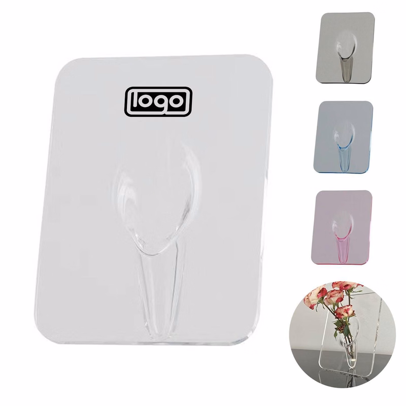Acrylic Photo Frame Shaped Clear Flower Vase