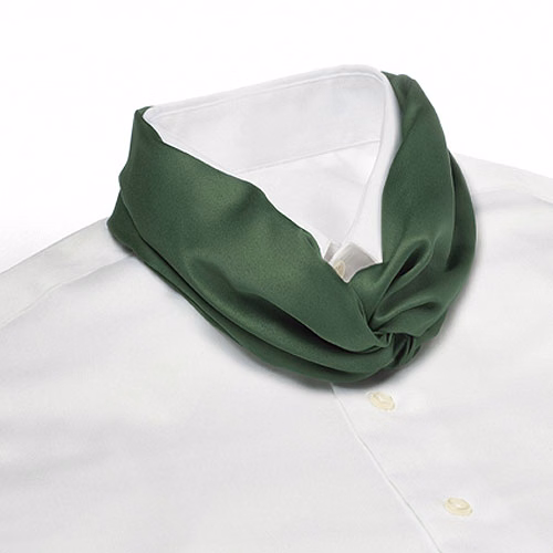 Kelly Green Banded Knot Scarf