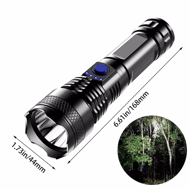 Flashlights LED Rechargeable ABS Strong Light