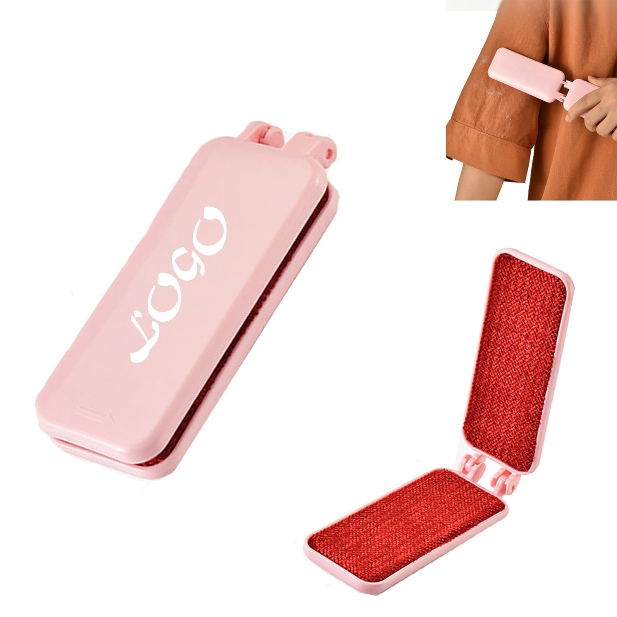 Two-Sided Foldable Portable Lint Remover Brush 1