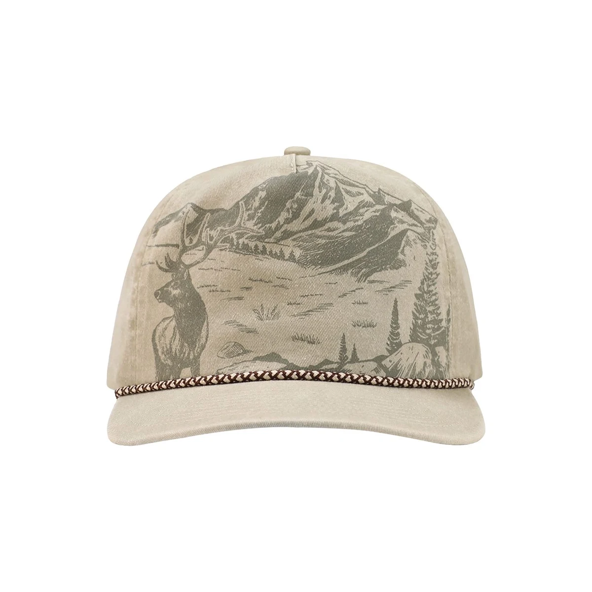 Elk Nature Scene Cap - 3338 1