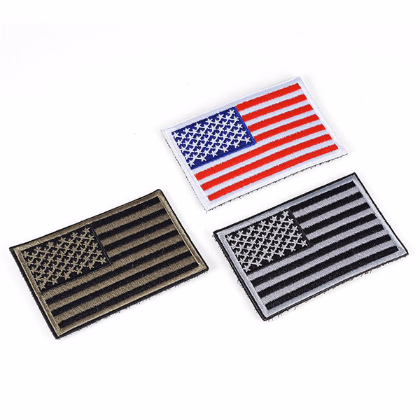 American Flag Embroidered Patch
