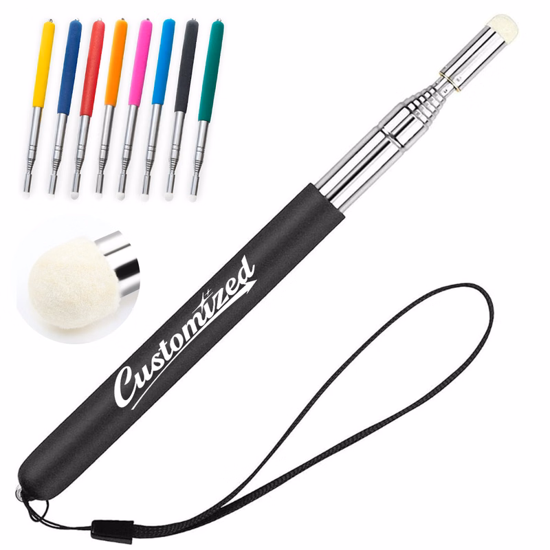Telescopic Acupressure Massage Pen with Soft Round Tip
