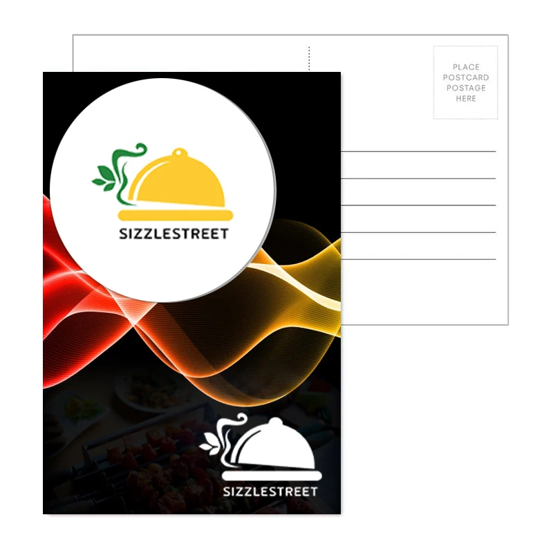 Post Card with Coaster- 1/16" Rubber 80 Mil Acrylic Top 1