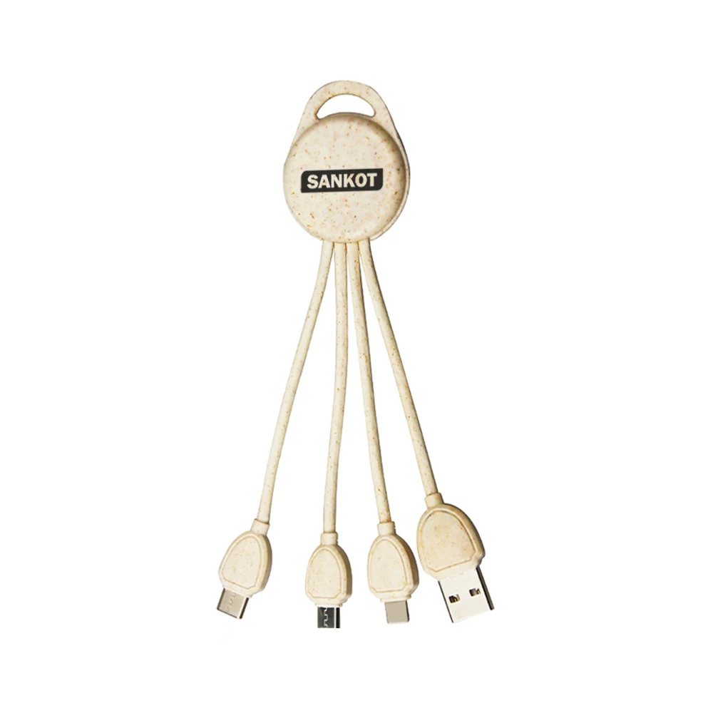Eco-Friendly 4-in-1 Charging Cable 1