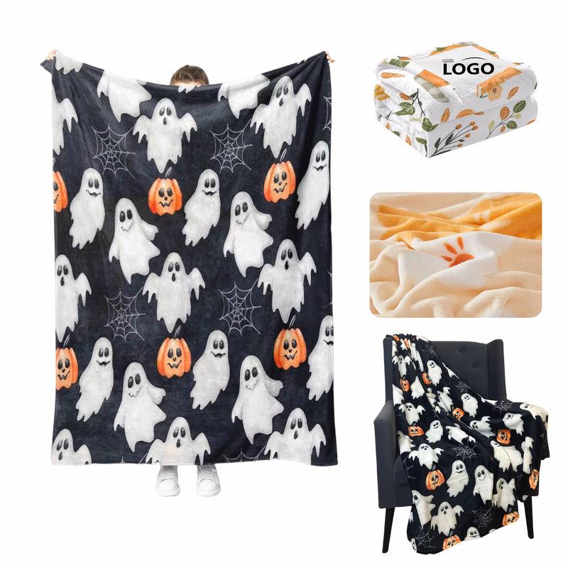 Fuzzy Soft Microfiber Flannel Fleece Blanket