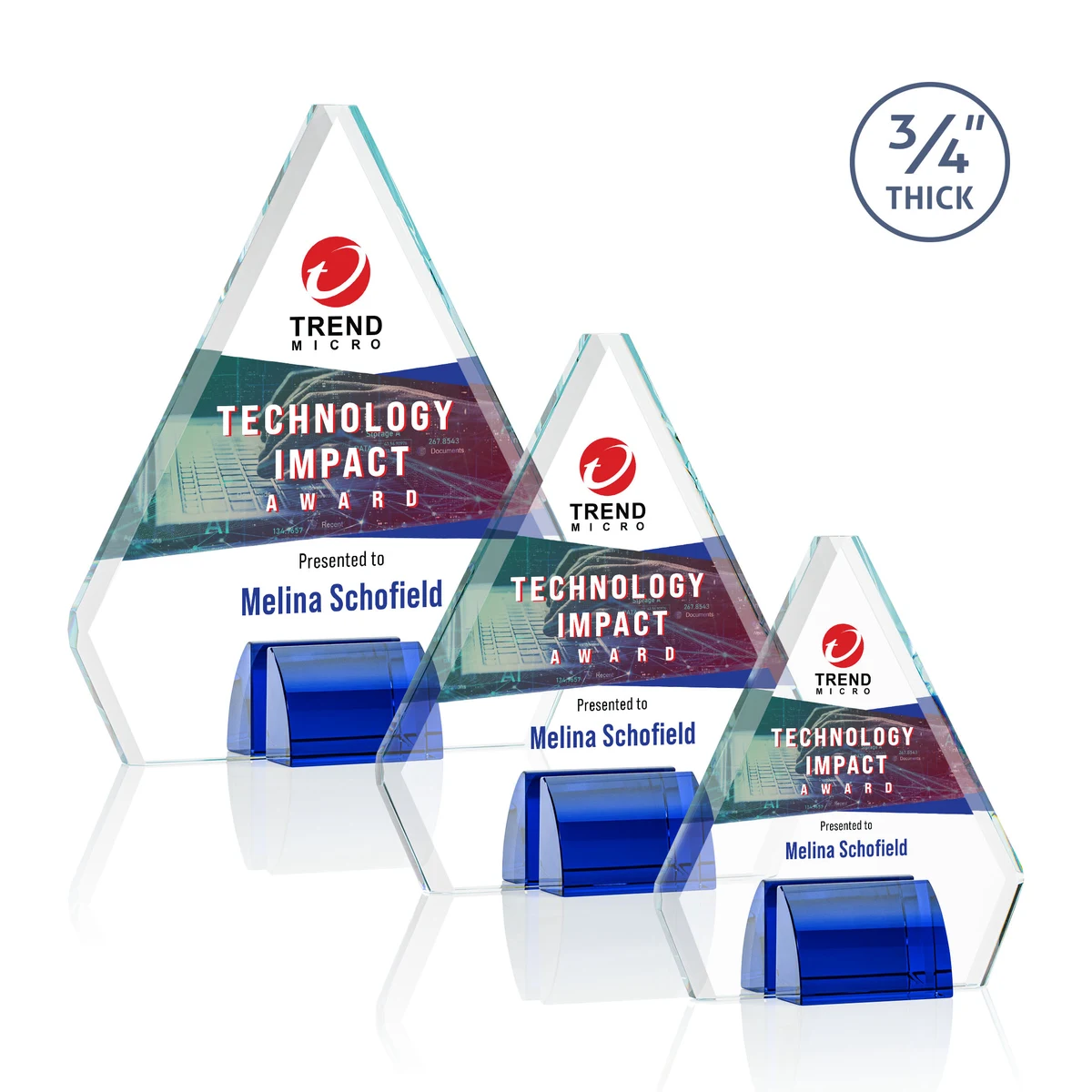 Roxborough VividPrint™ Award - Blue 1