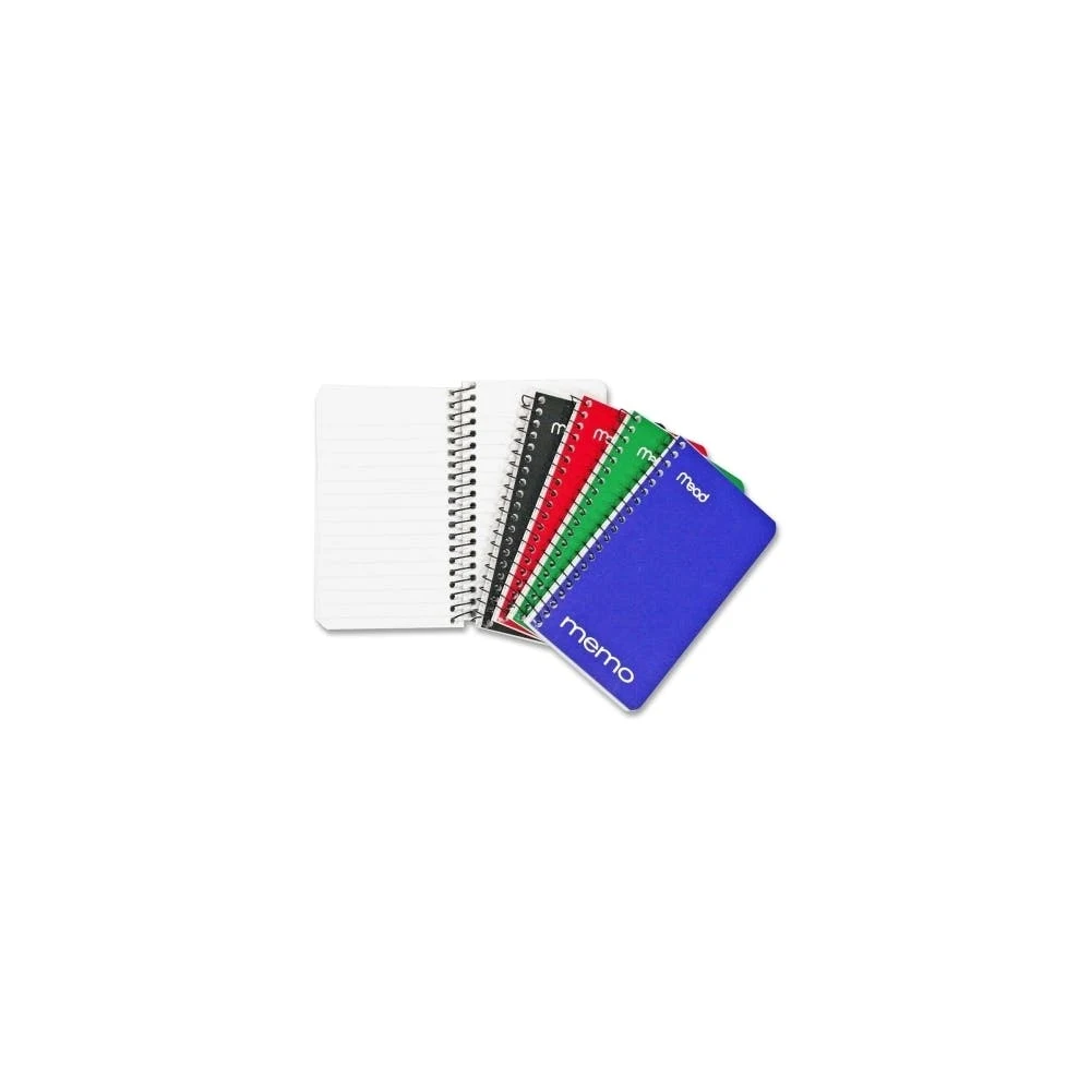 Memo Books - College Ruled 60 Sheets 4 Colors 1