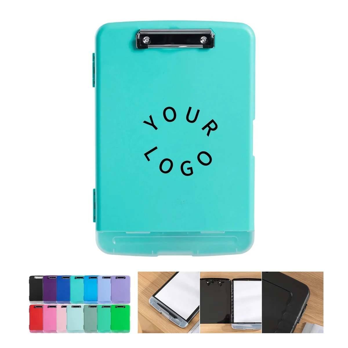 Polypropylene Storage Clipboard A4 with Pen Holder 1