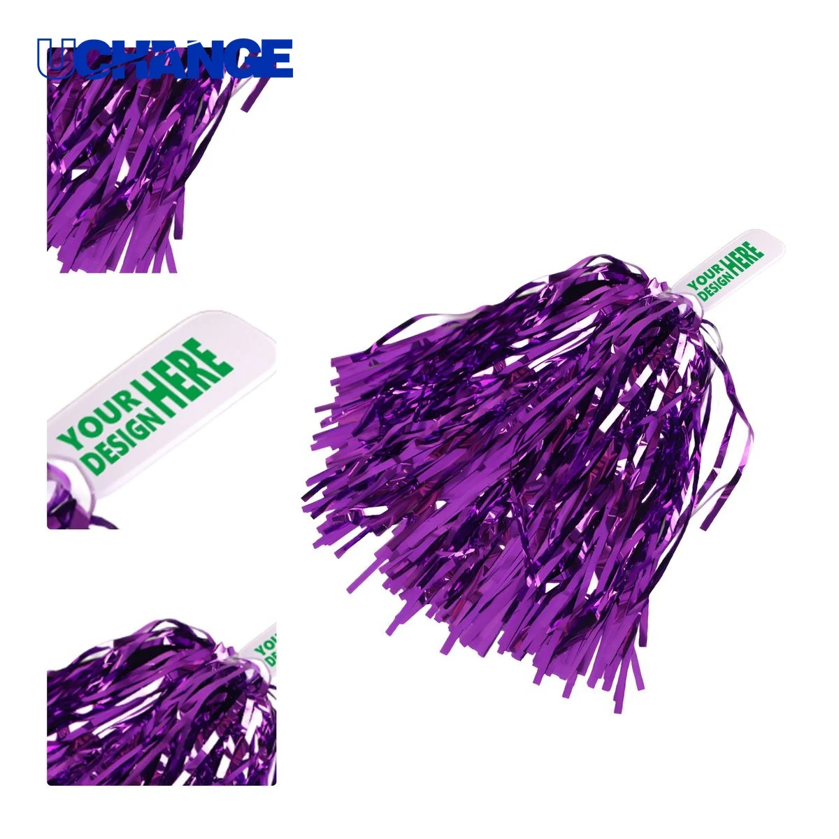 Customizable Cheerleading Poms Set for Events and Performances 1