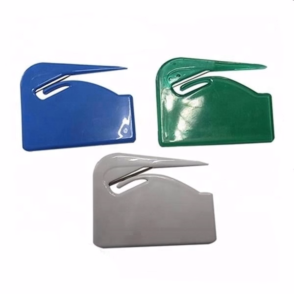 Square plastic letter opener