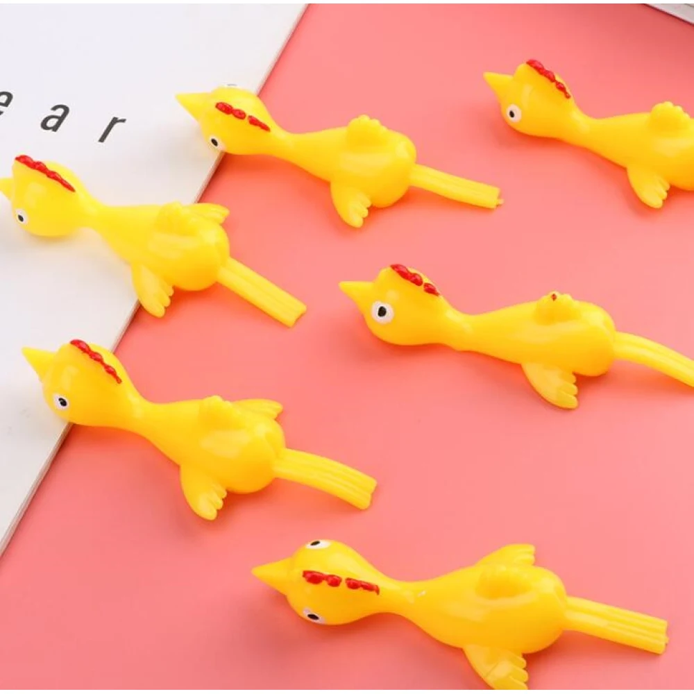 Rubber Slingshot Chichen Toys 1