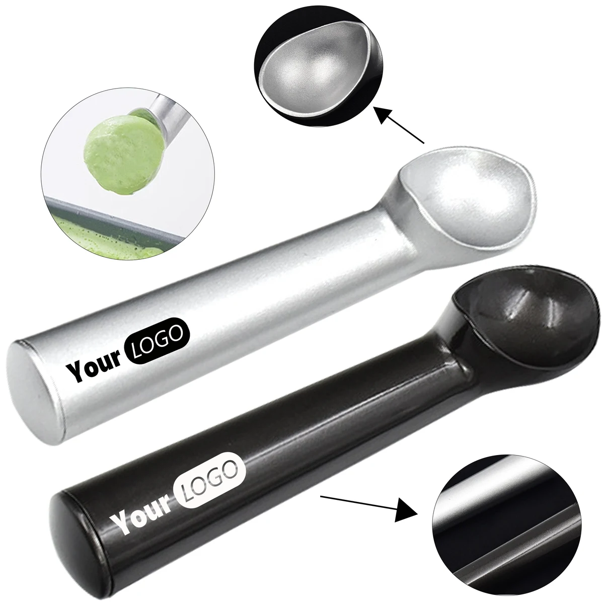Sustainable Aluminum Ice Cream Scoop 1