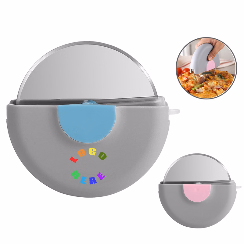 Circular Roller Pizza Knife Stainless Cake Cutter