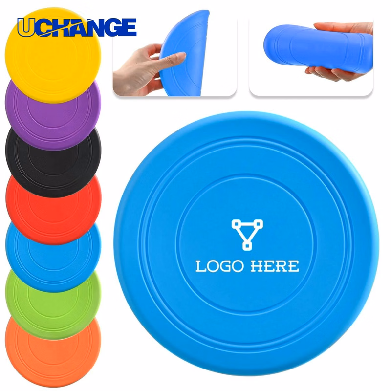 9 Inch Plastic Flying Disc Toy for Kids