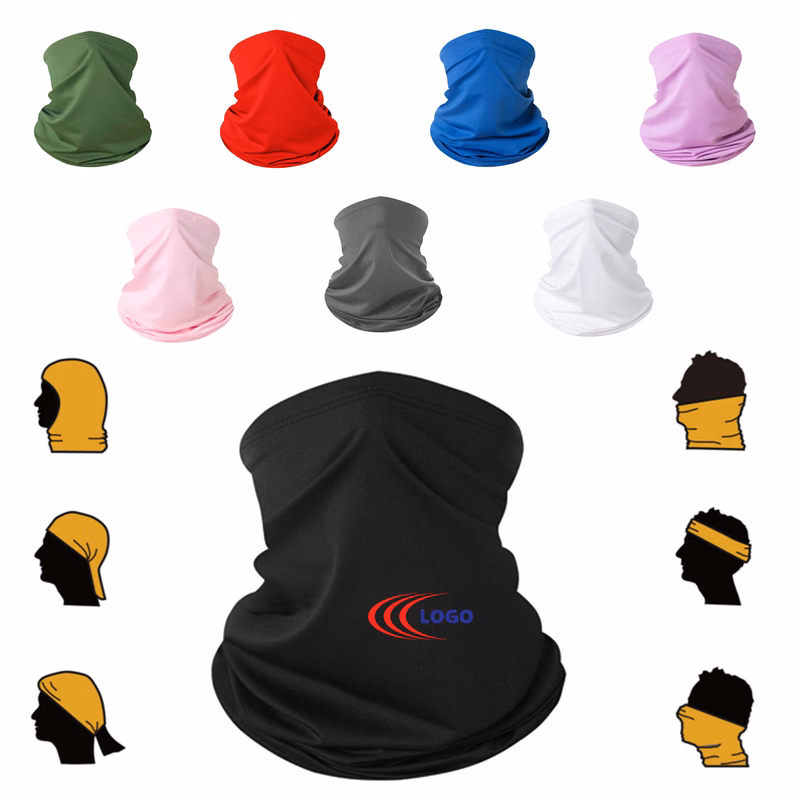 MOQ 100 Summer Riding Sun Protection Neck Gaiter