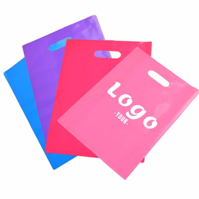 Plastic Handle Tote Bag for Shopping