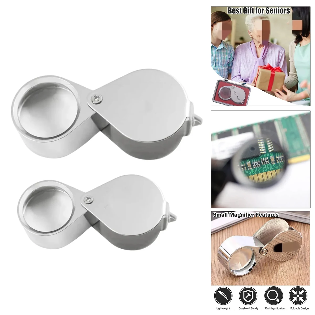 Ultra Compact Portable Jewelry Magnifier 1