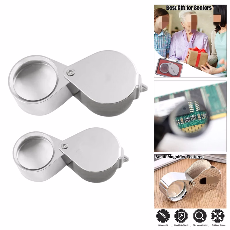 Ultra Compact Portable Jewelry Magnifier