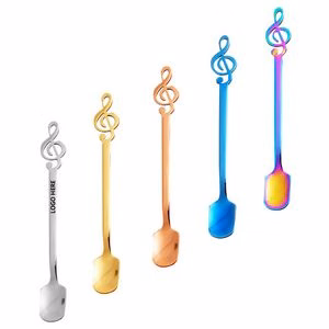 5.11 Inch Music Note Square Coffee Spoon
