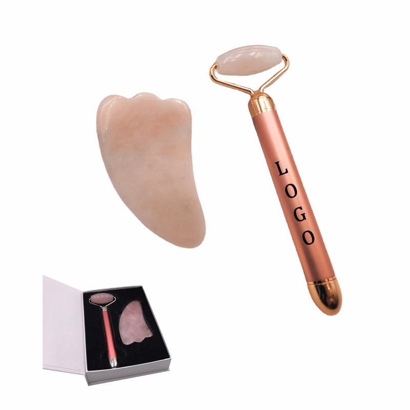 2 In 1 Electric Face Massager and Gua Sha Set