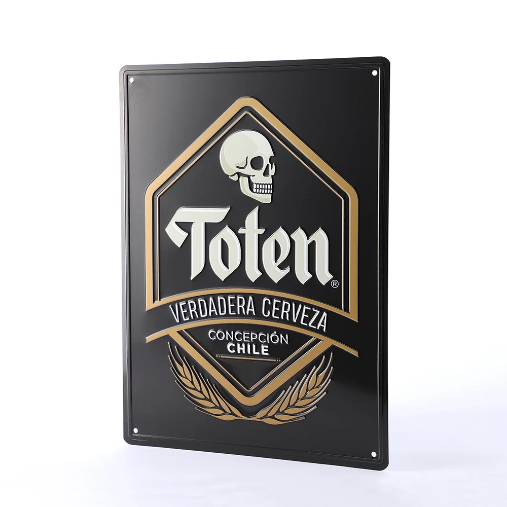 15.7" x 11.8" Full Color Printed Metal Tin Sign Decoration 1