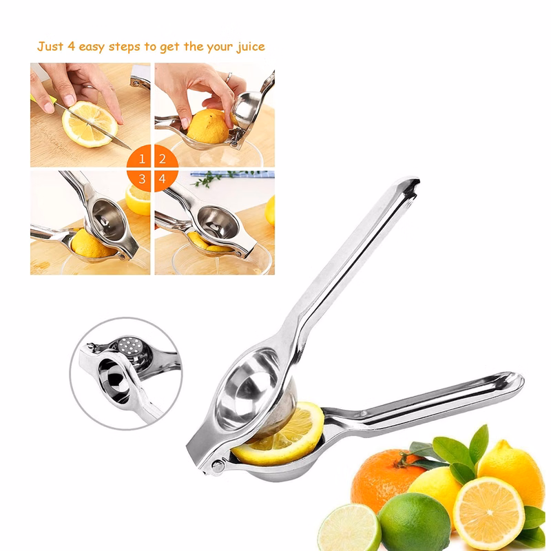 Manual Stainless Steel lemon Clip. MOQ 100PCS