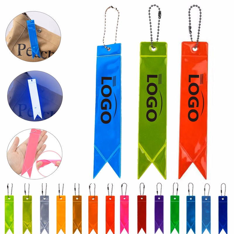 Reflective Safety Keychain Gear MOQ100
