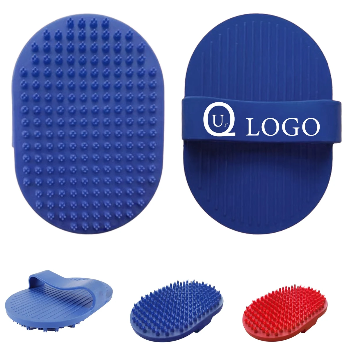 Pet Plum Bath Brush 1