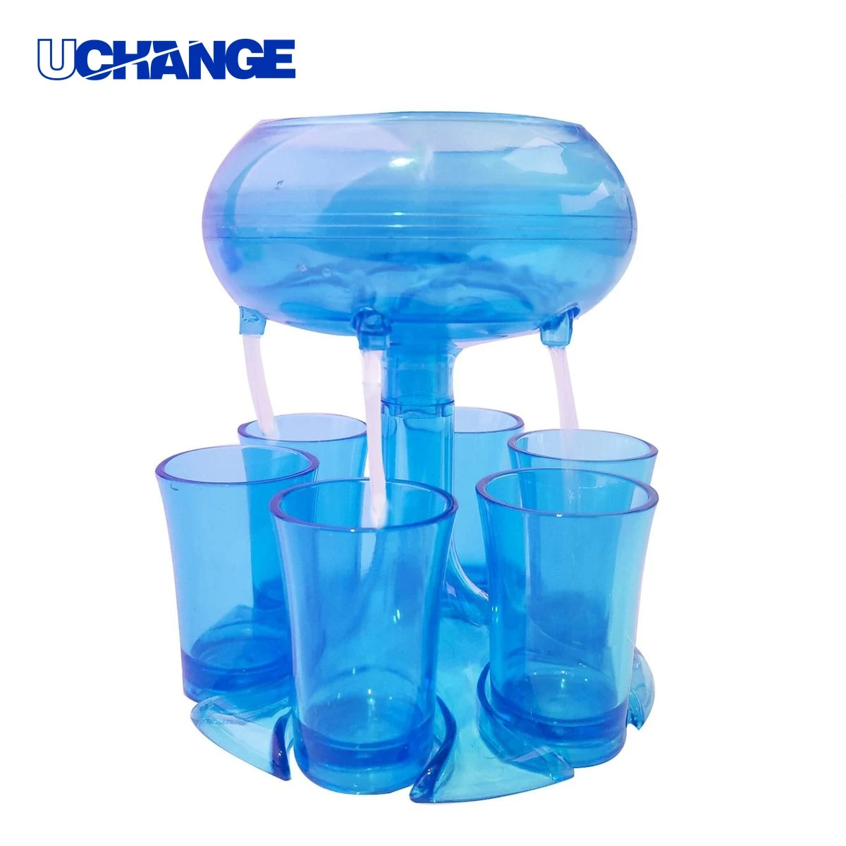 Shots Glass Dispenser and Holder (6 Shots) 1