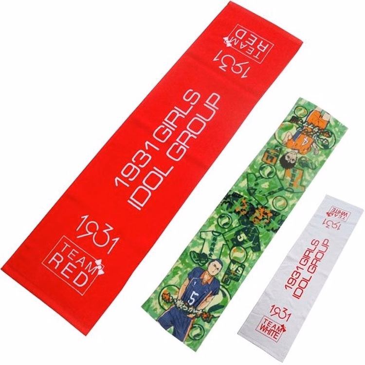 Full Color Velvet Pile Cotton Outdoor Custom Golf Towel
