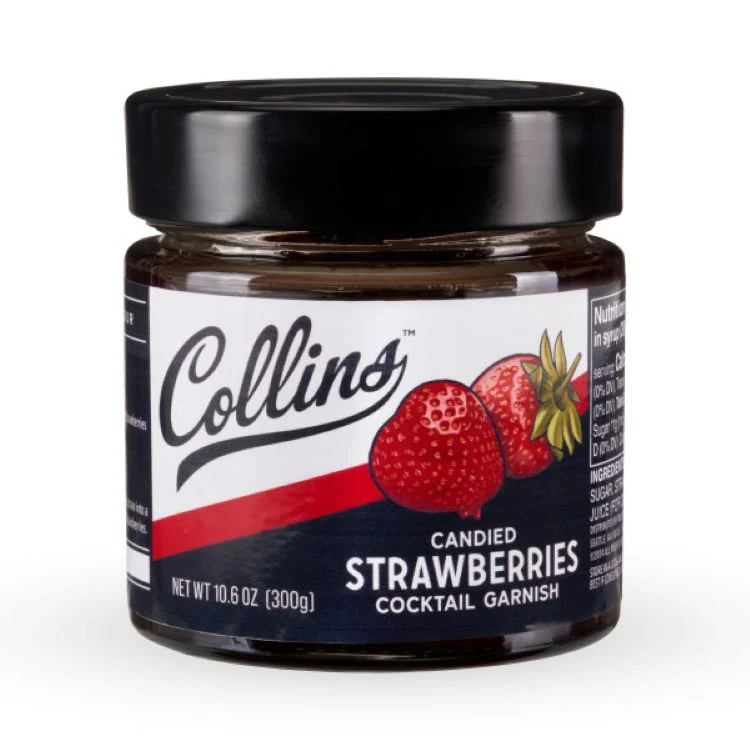 Collins™ 10.6oz Strawberries In Syrup 1