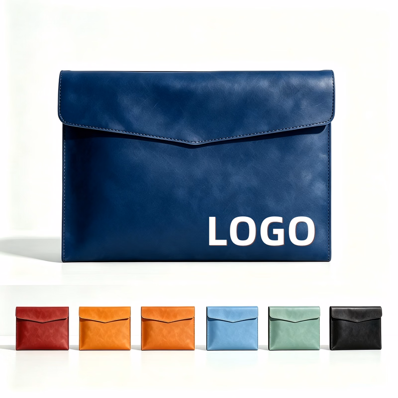 A4 PU Leather File Bag