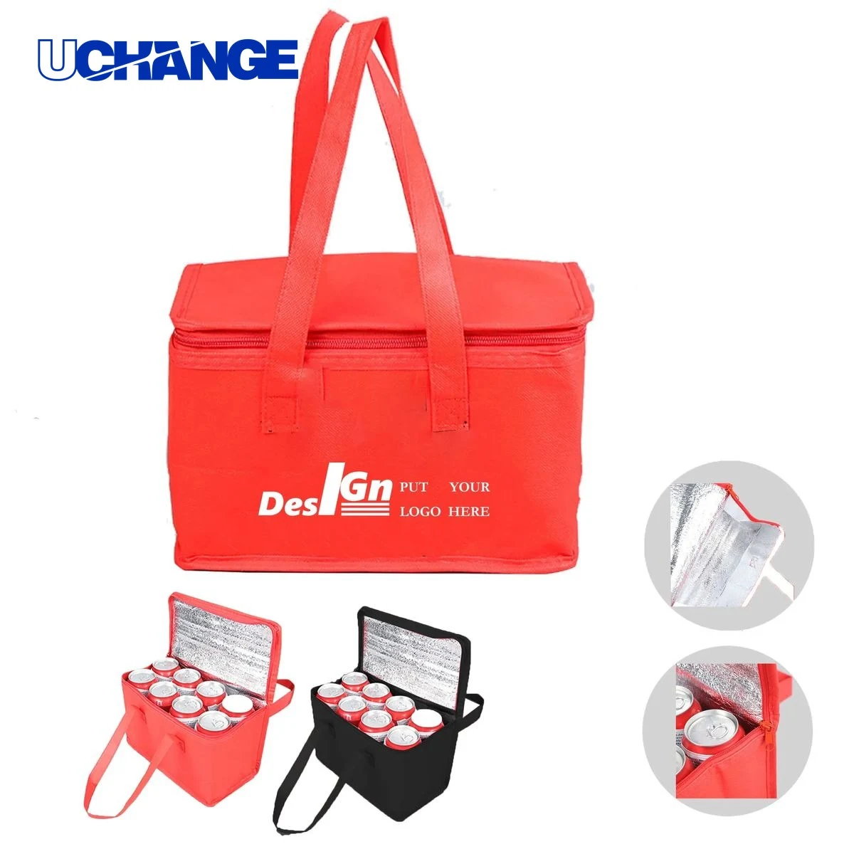 8 Cans Non-woven Insulated Bag for Drinks 1