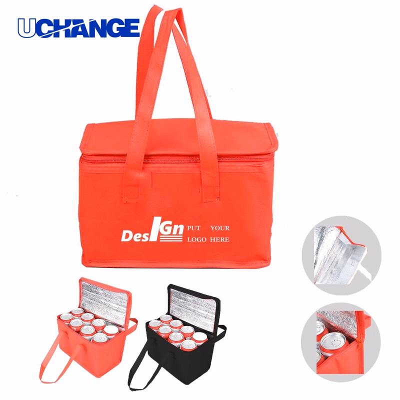 8 Cans Non-woven Insulated Bag for Drinks