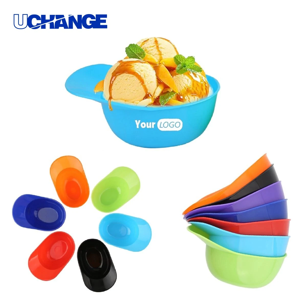 Baseball Cap Shape Ice Cream Snack Bowl 1