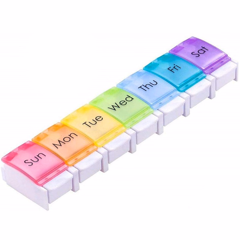 Weekly Pill Organizer Box